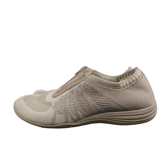 Skechers Shoes Women 8.5 Slip On Unity Transcend Zip Casual Trainers Sporty Knit - Picture 4 of 10